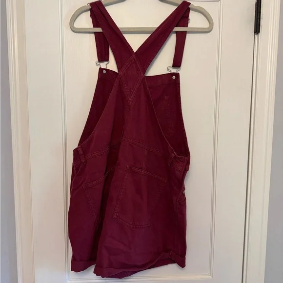 We The Free Maroon Overalls - Picture 4 of 4